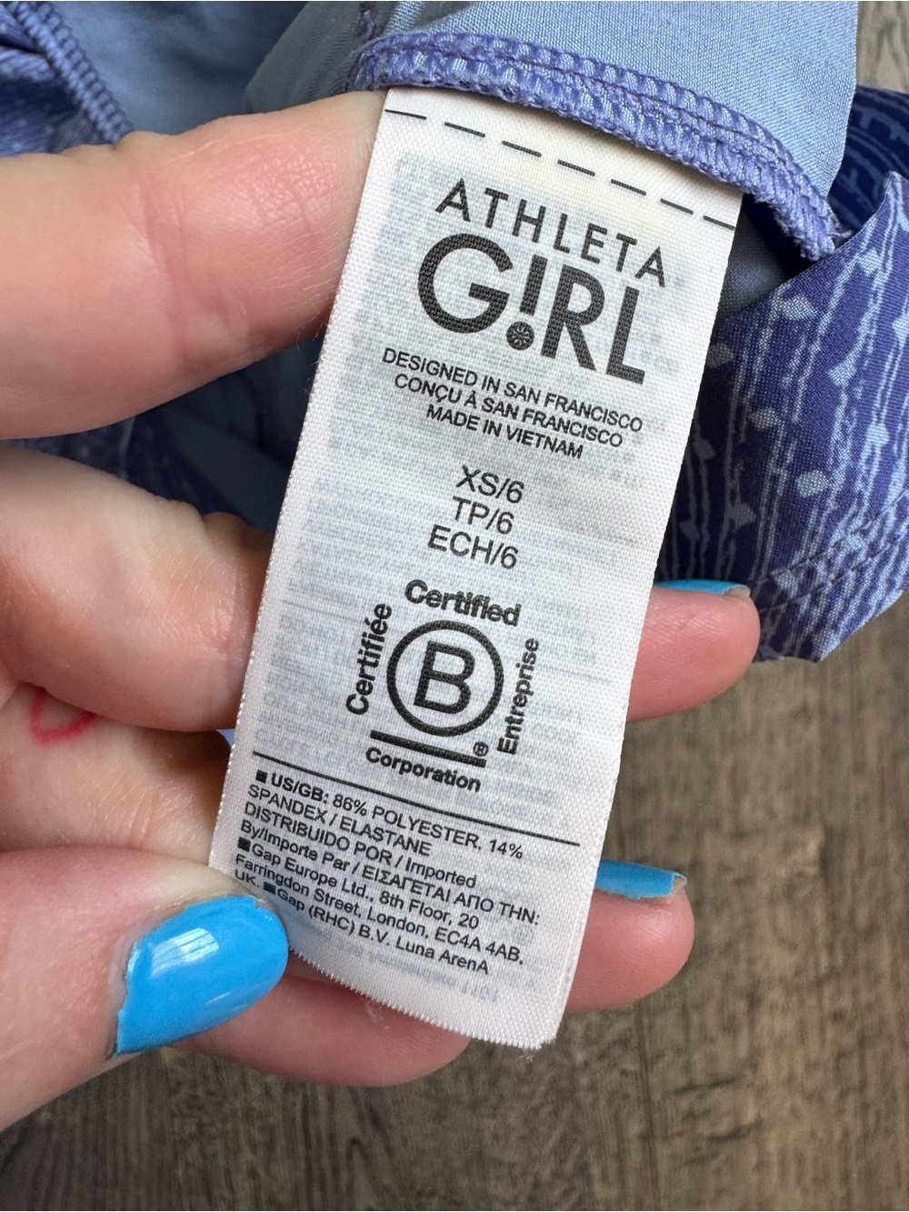 Athleta Girls Play More Romper- Size 6 - Picture 7 of 7